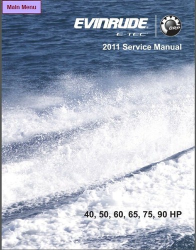 2011 evinrude tec 50 - e-tec, 60