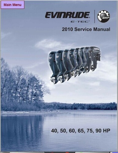 2010 evinrude tec 50 60 - 40,